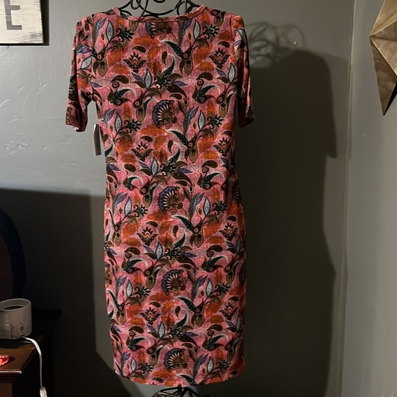 NWT Lularoe Julia dress in gorgeous multi print. Size XL. - Picture 4 of 6